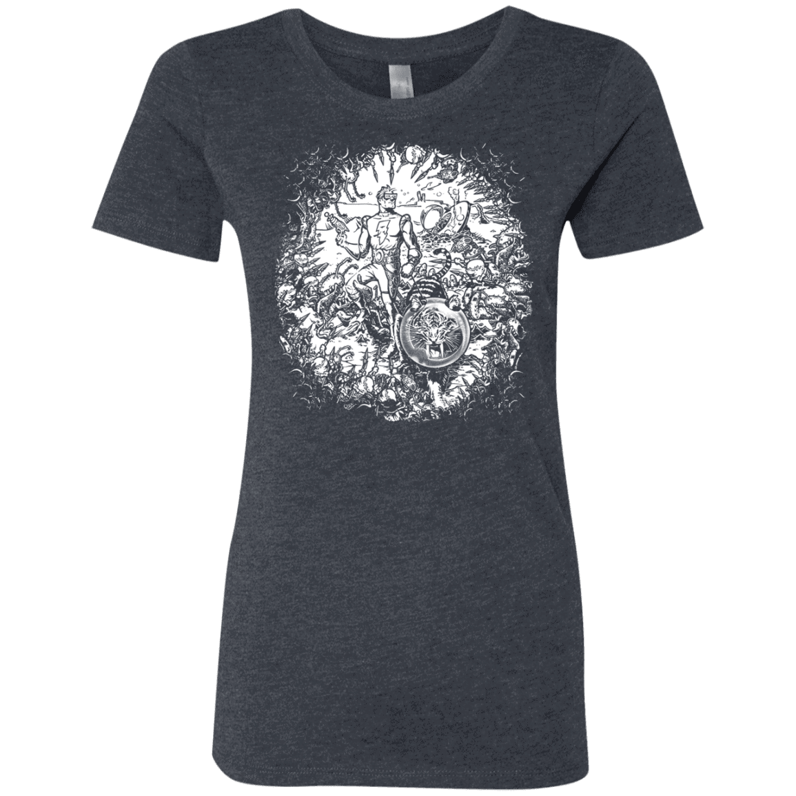 T-Shirts Vintage Navy / S Spaceman Women's Triblend T-Shirt
