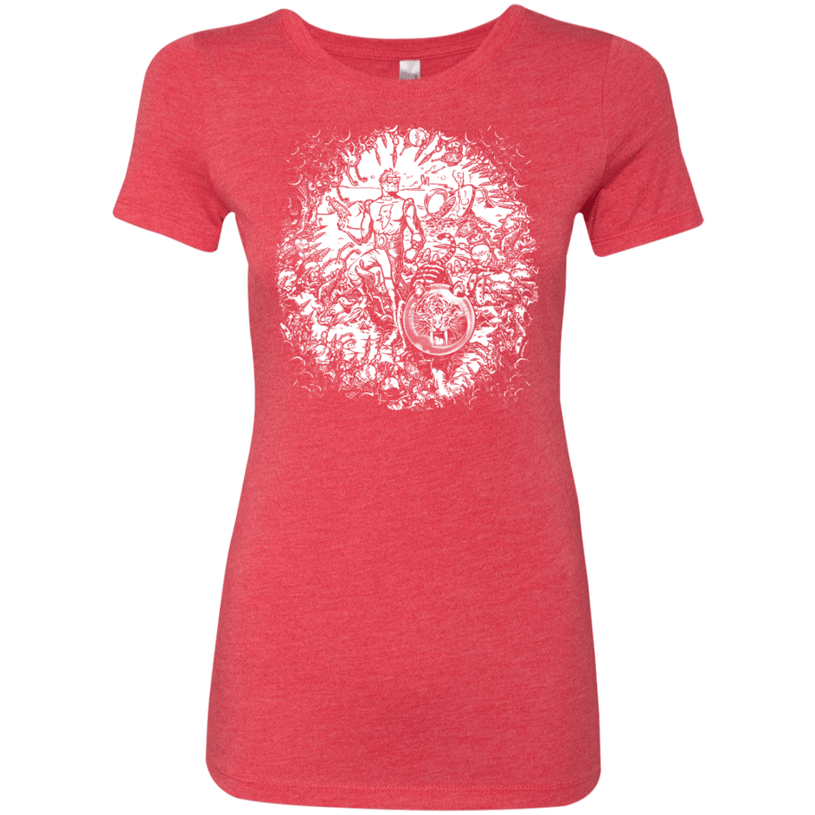 T-Shirts Vintage Red / S Spaceman Women's Triblend T-Shirt