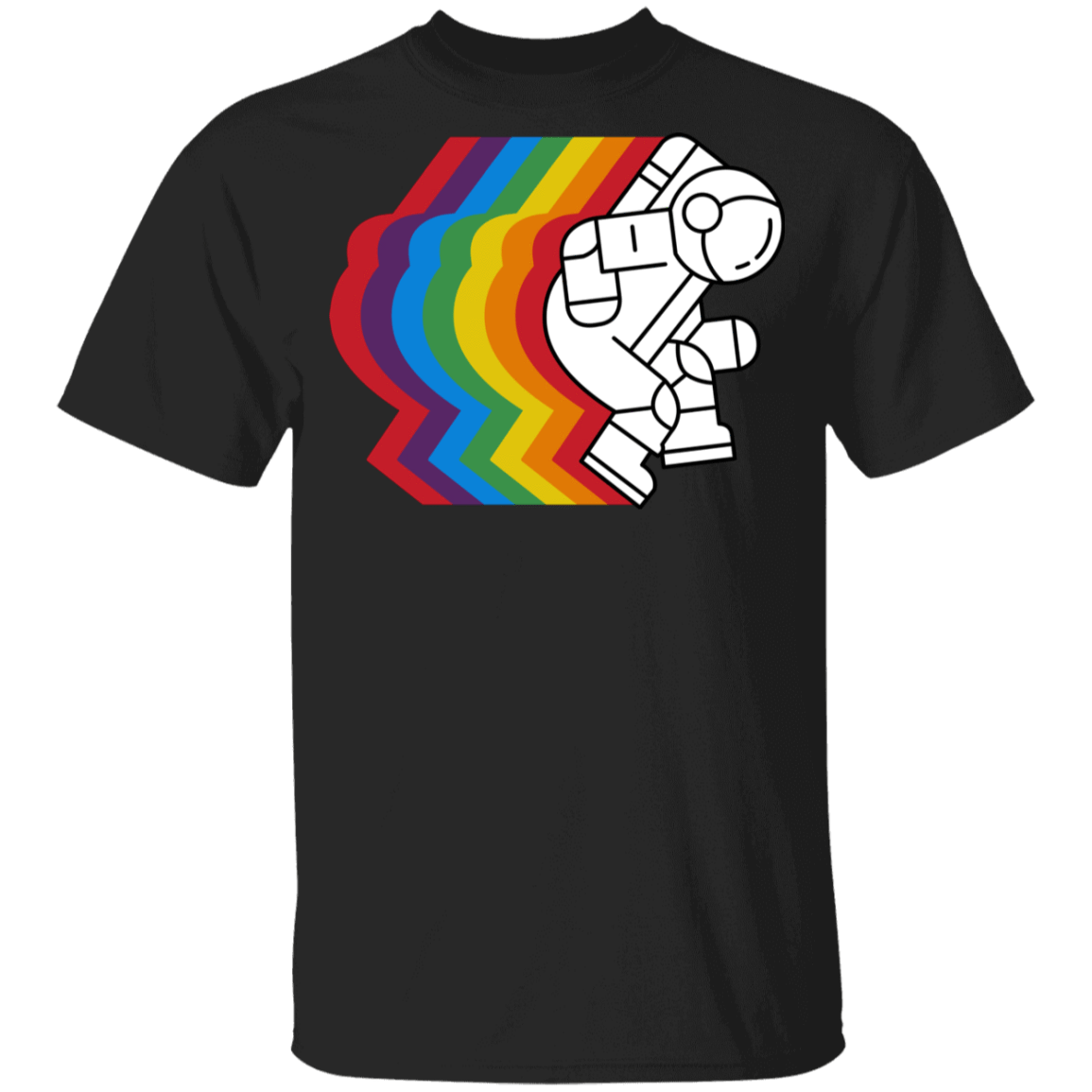 T-Shirts Black / YXS Spaceman Youth T-Shirt