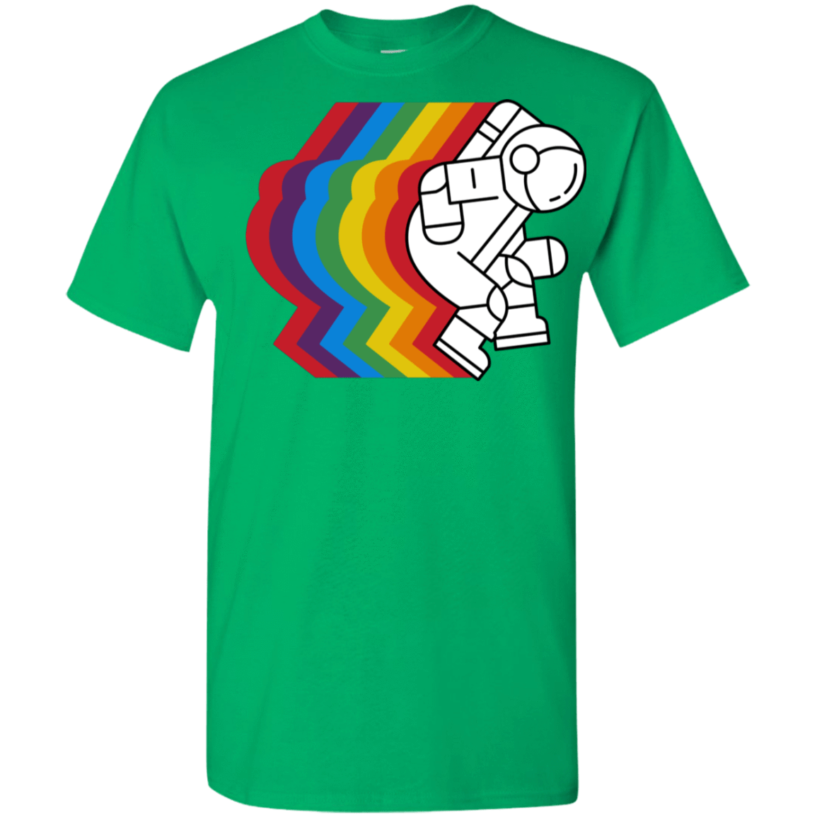 T-Shirts Irish Green / YXS Spaceman Youth T-Shirt