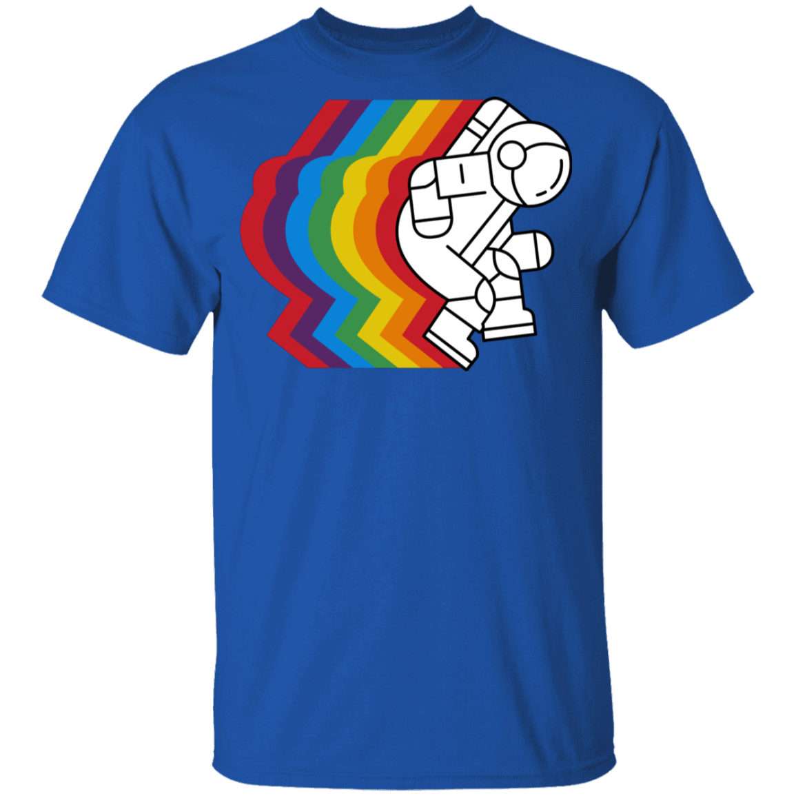 T-Shirts Royal / YXS Spaceman Youth T-Shirt