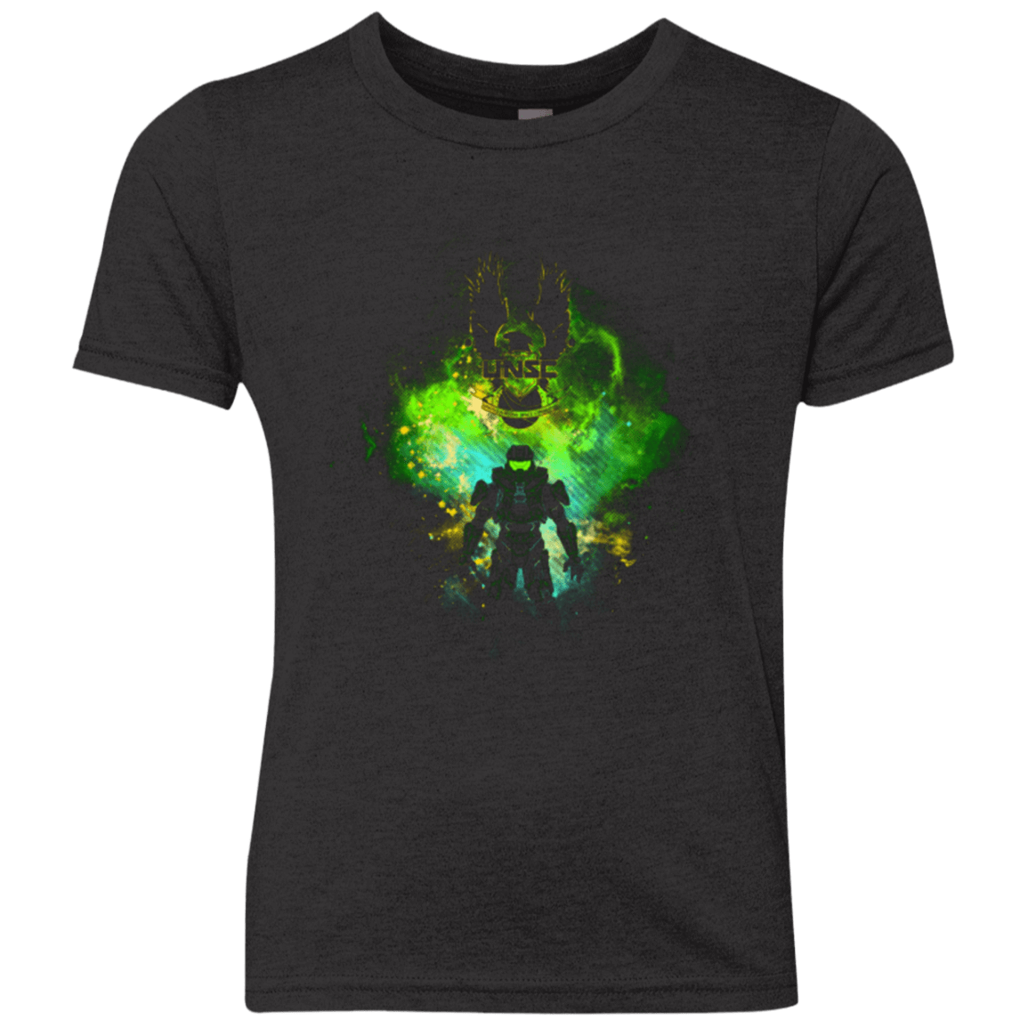 T-Shirts Vintage Black / YXS SPARTAN ART Youth Triblend T-Shirt