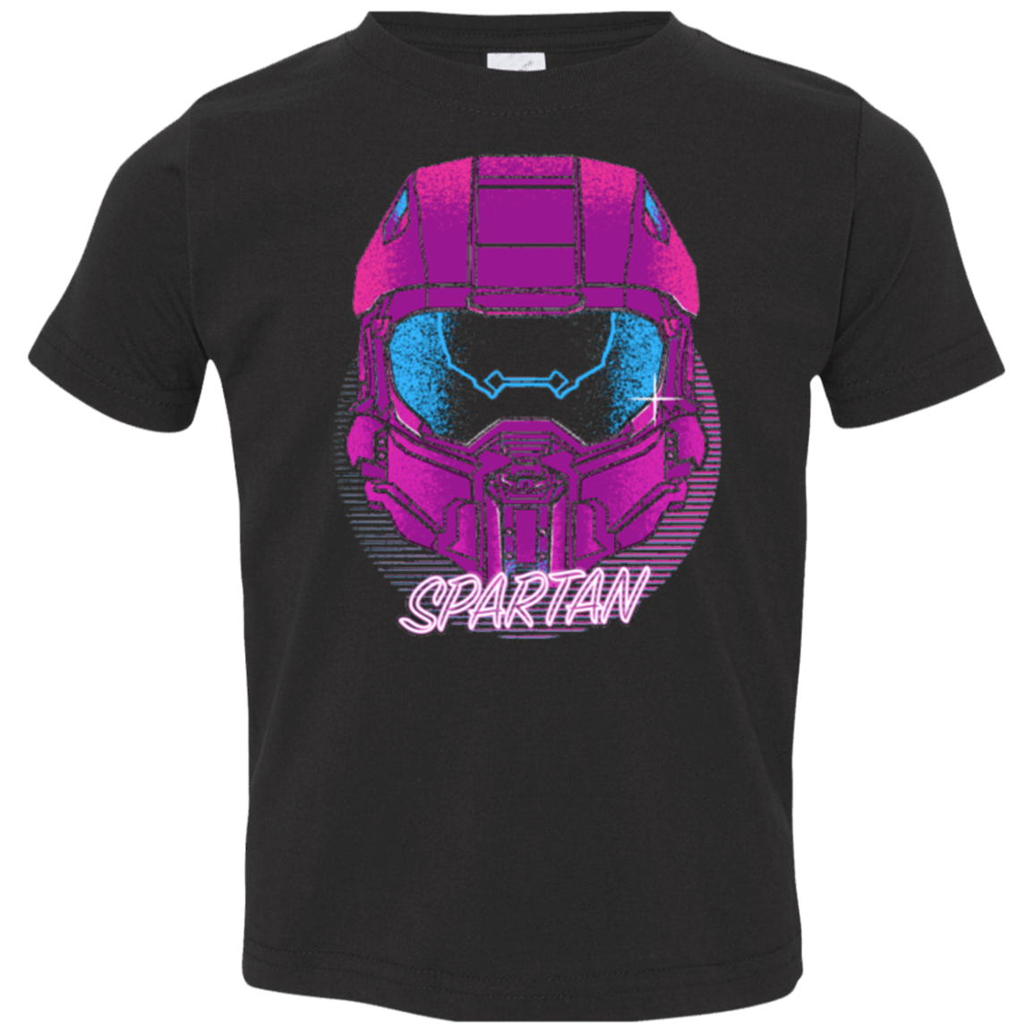 T-Shirts Black / 2T Spartan Helmet 80's Toddler Premium T-Shirt