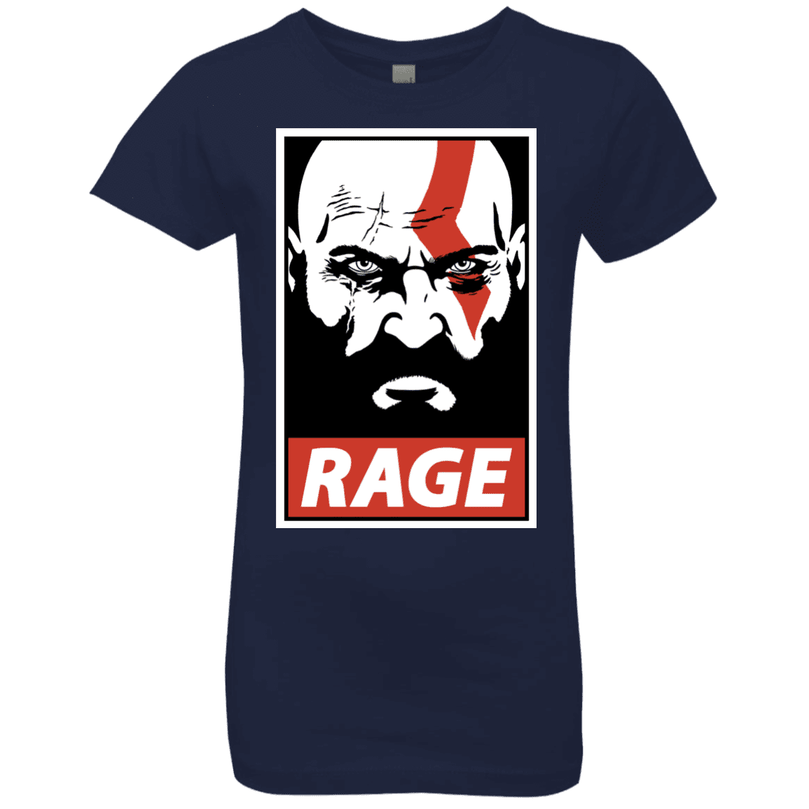 T-Shirts Midnight Navy / YXS Spartan Rage Girls Premium T-Shirt