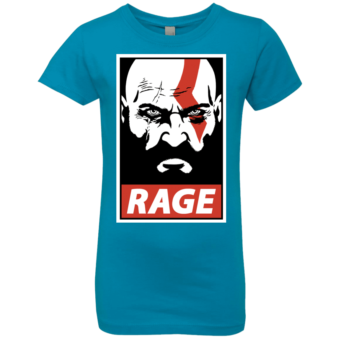 T-Shirts Turquoise / YXS Spartan Rage Girls Premium T-Shirt