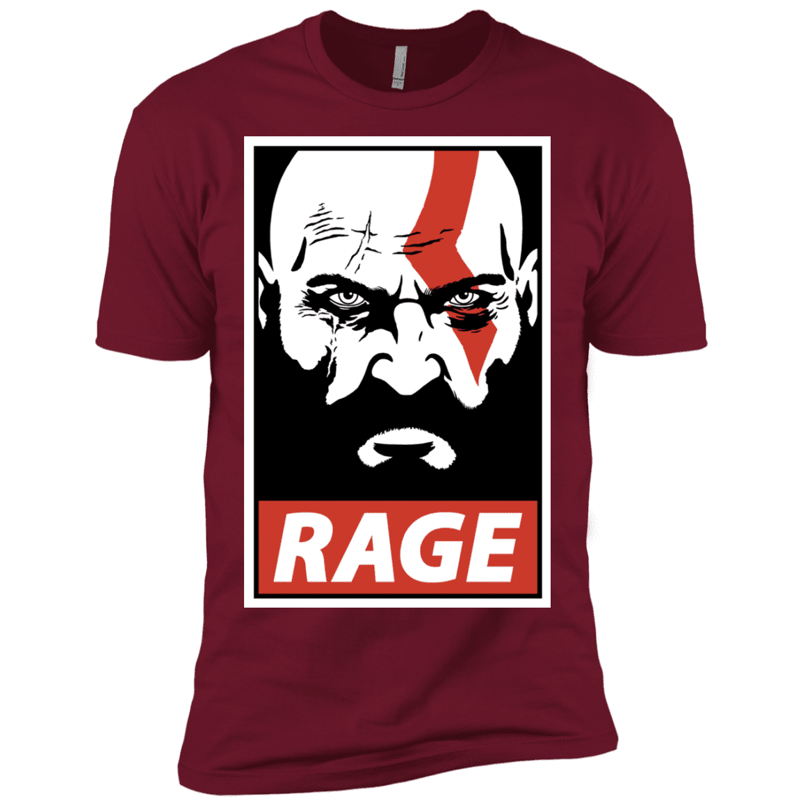 T-Shirts Cardinal / X-Small Spartan Rage Men's Premium T-Shirt