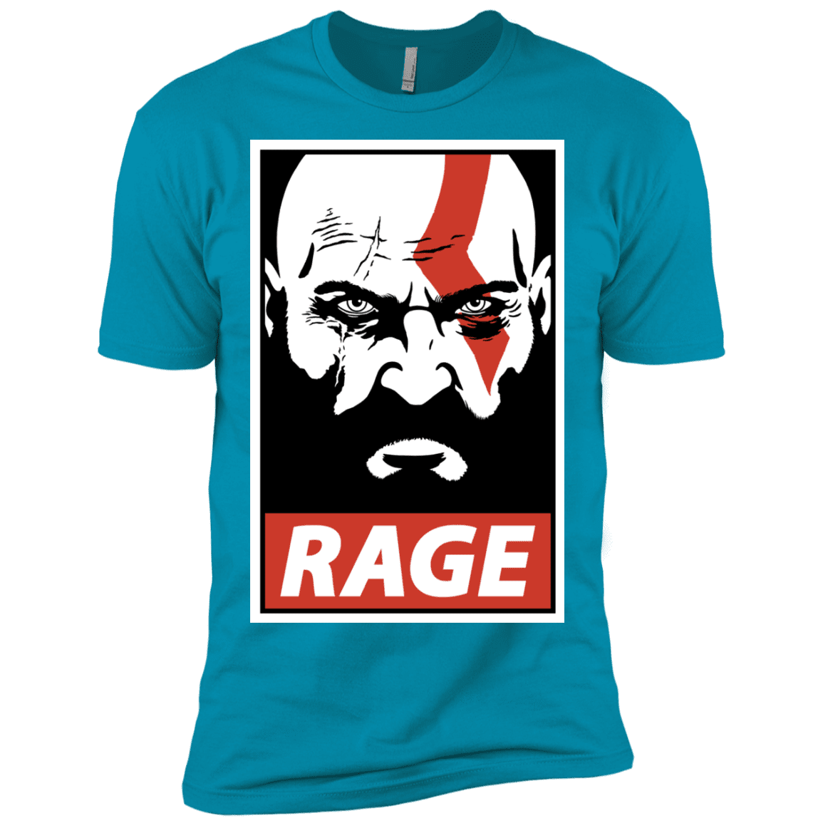 T-Shirts Turquoise / X-Small Spartan Rage Men's Premium T-Shirt