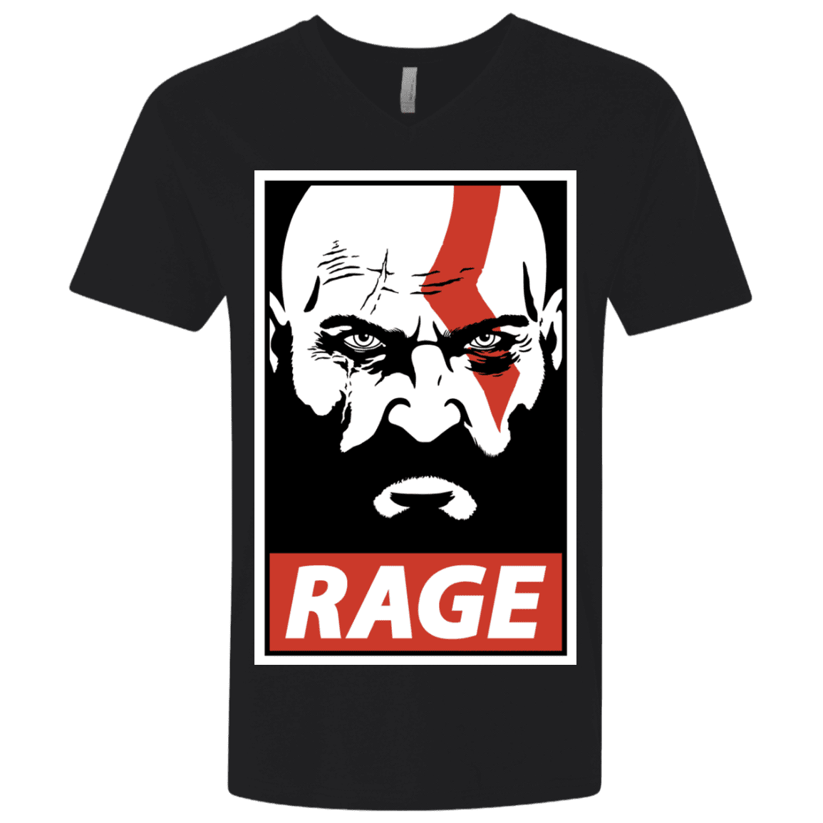 T-Shirts Black / X-Small Spartan Rage Men's Premium V-Neck