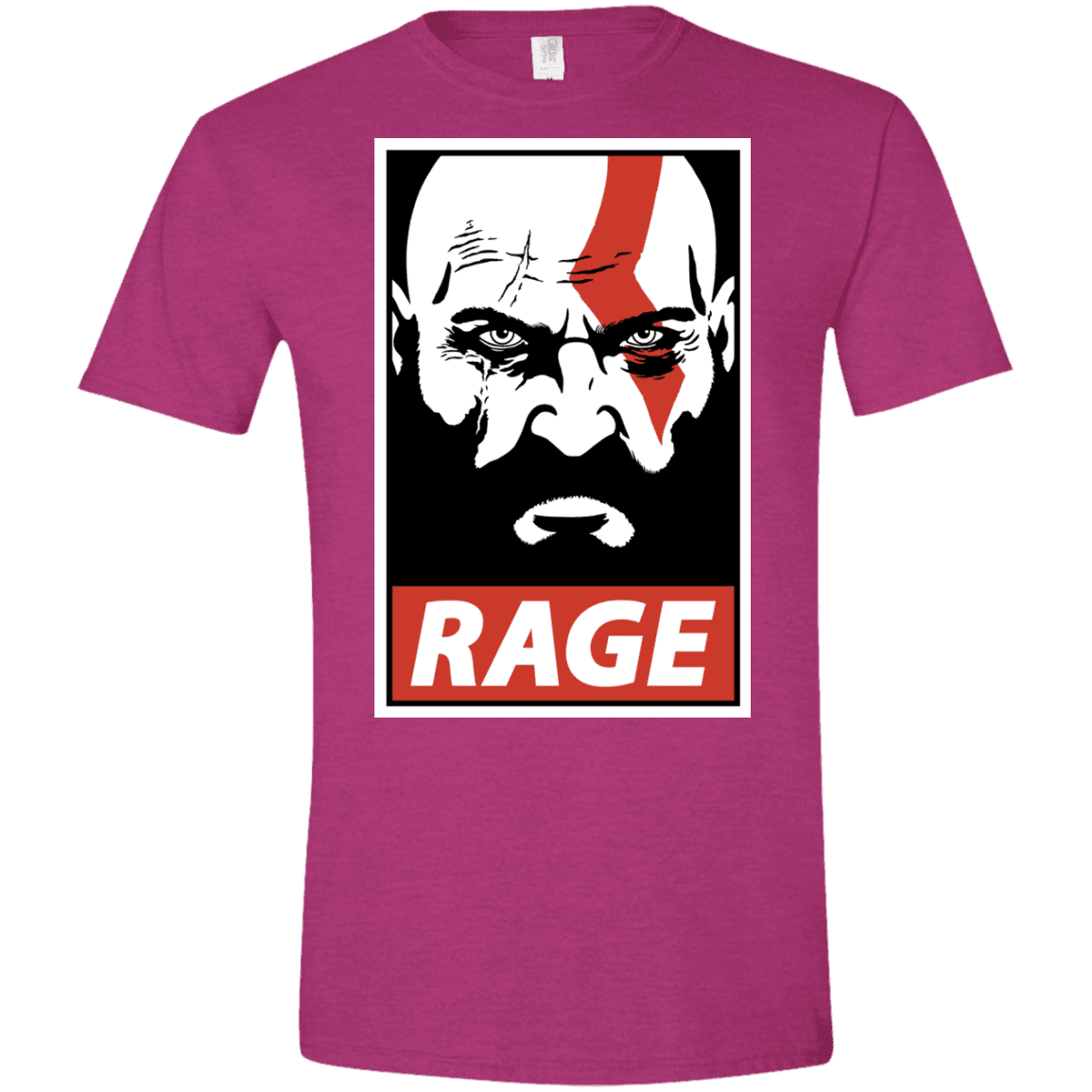 T-Shirts Antique Heliconia / S Spartan Rage Men's Semi-Fitted Softstyle