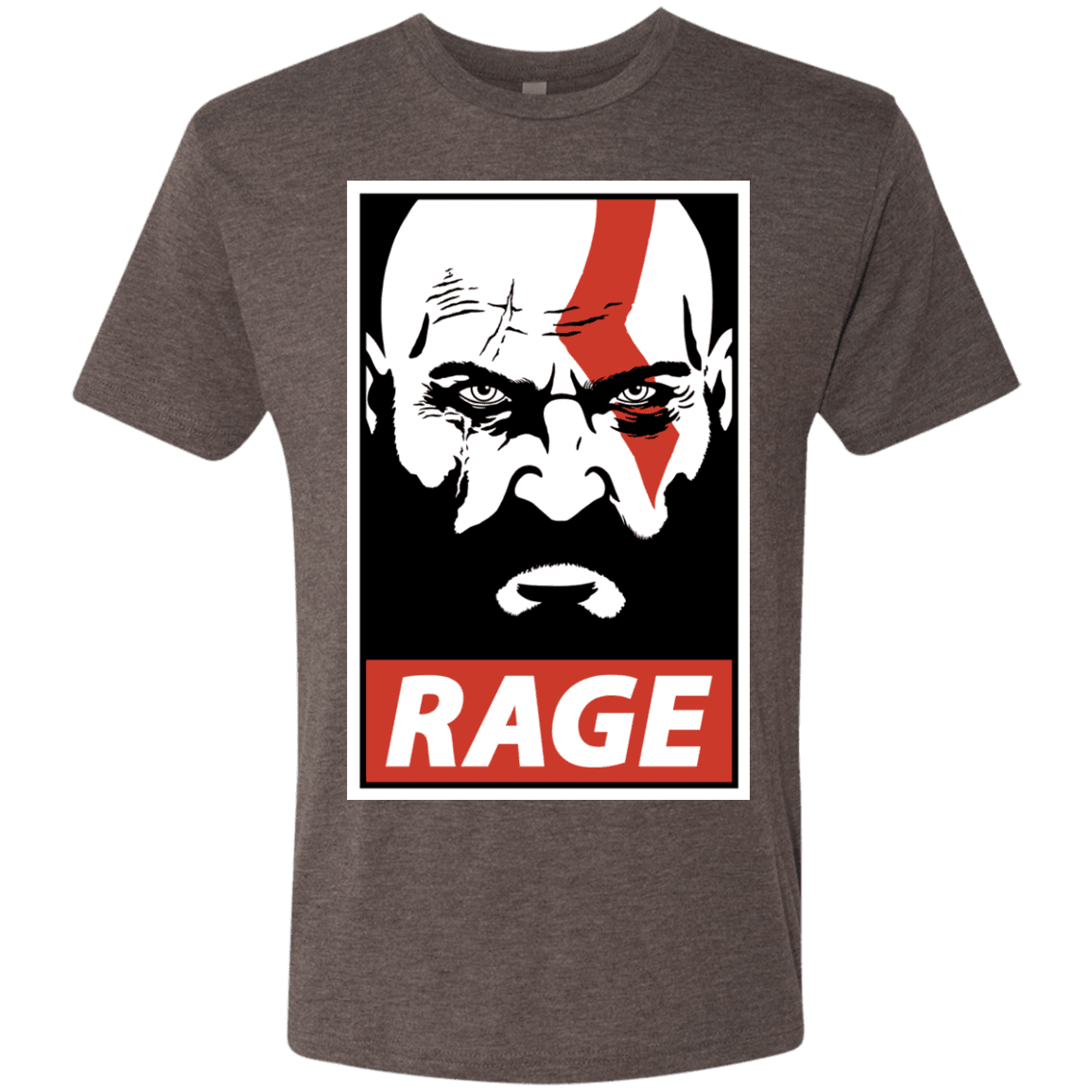 T-Shirts Macchiato / S Spartan Rage Men's Triblend T-Shirt