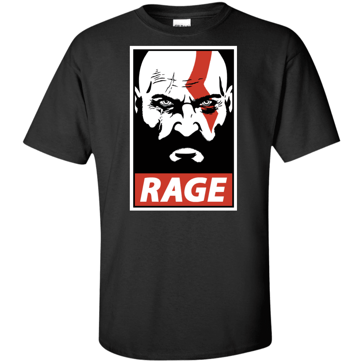 T-Shirts Black / XLT Spartan Rage Tall T-Shirt
