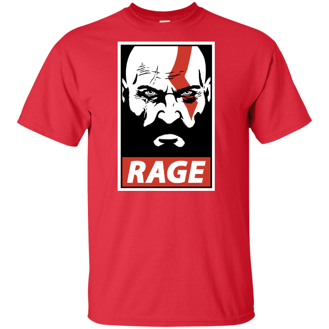 T-Shirts Red / XLT Spartan Rage Tall T-Shirt