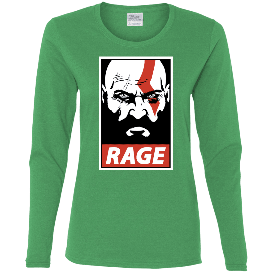 T-Shirts Irish Green / S Spartan Rage Women's Long Sleeve T-Shirt