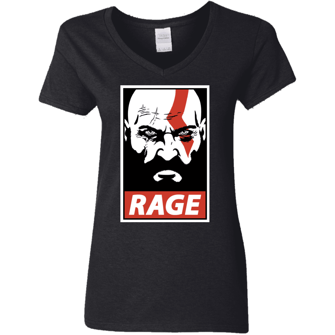 T-Shirts Black / S Spartan Rage Women's V-Neck T-Shirt