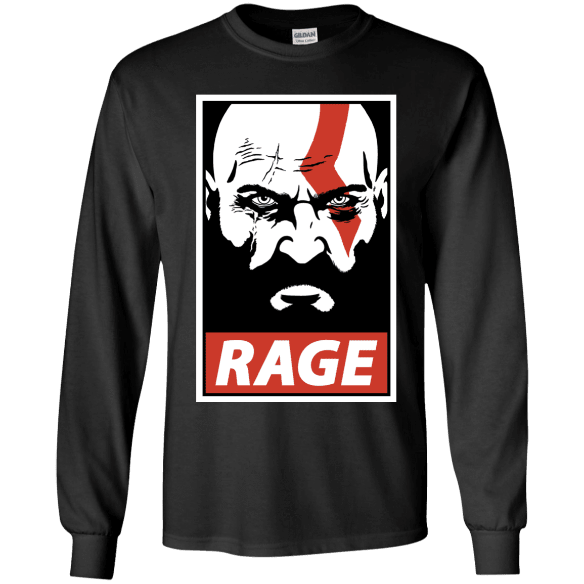 T-Shirts Black / YS Spartan Rage Youth Long Sleeve T-Shirt