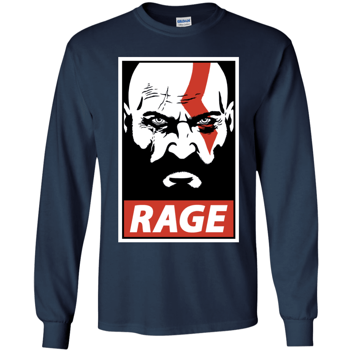T-Shirts Navy / YS Spartan Rage Youth Long Sleeve T-Shirt