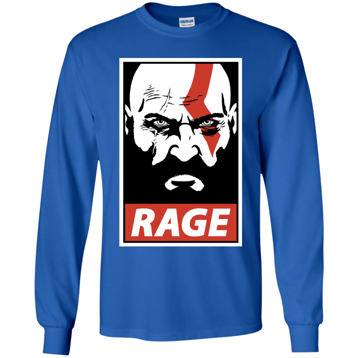 T-Shirts Royal / YS Spartan Rage Youth Long Sleeve T-Shirt