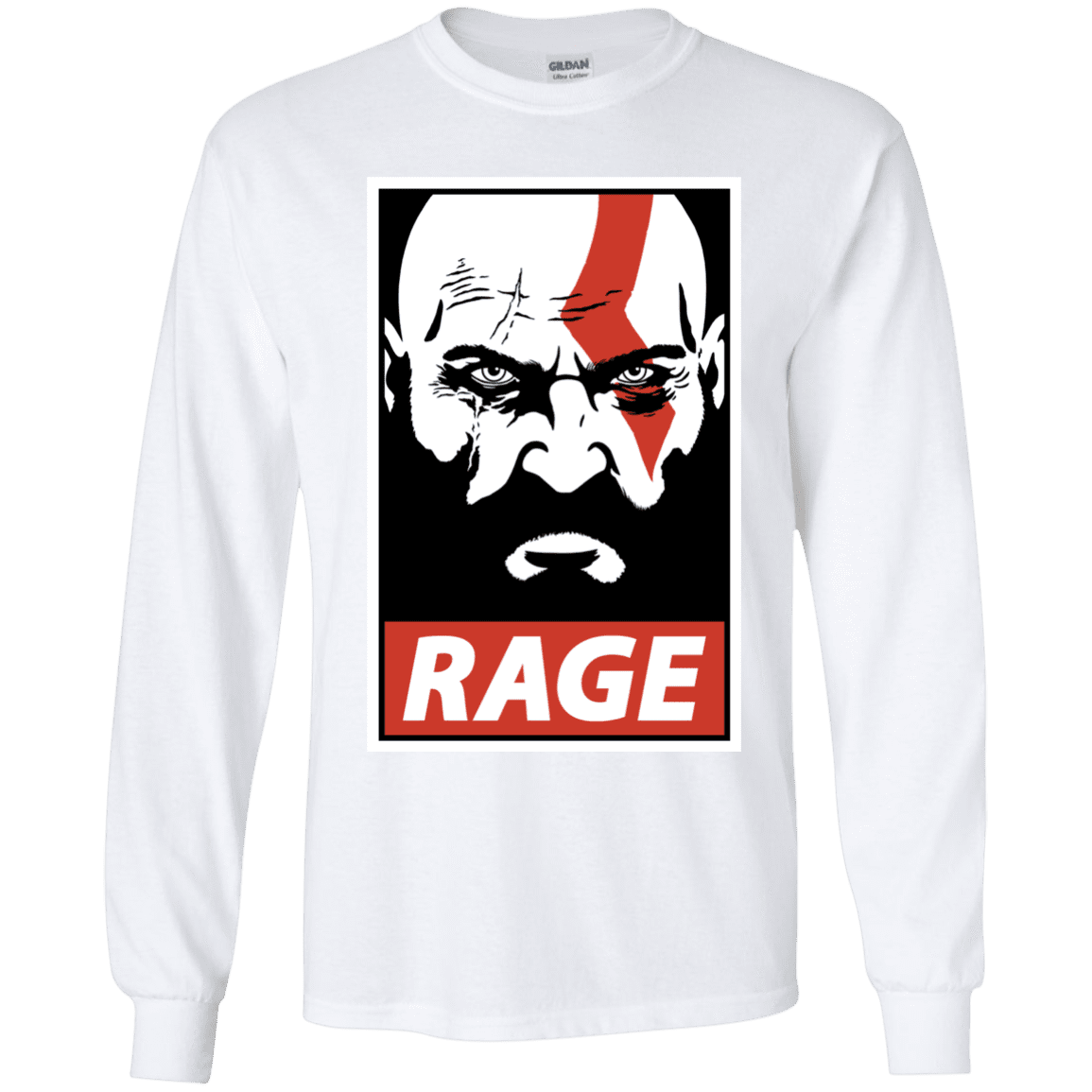 T-Shirts White / YS Spartan Rage Youth Long Sleeve T-Shirt