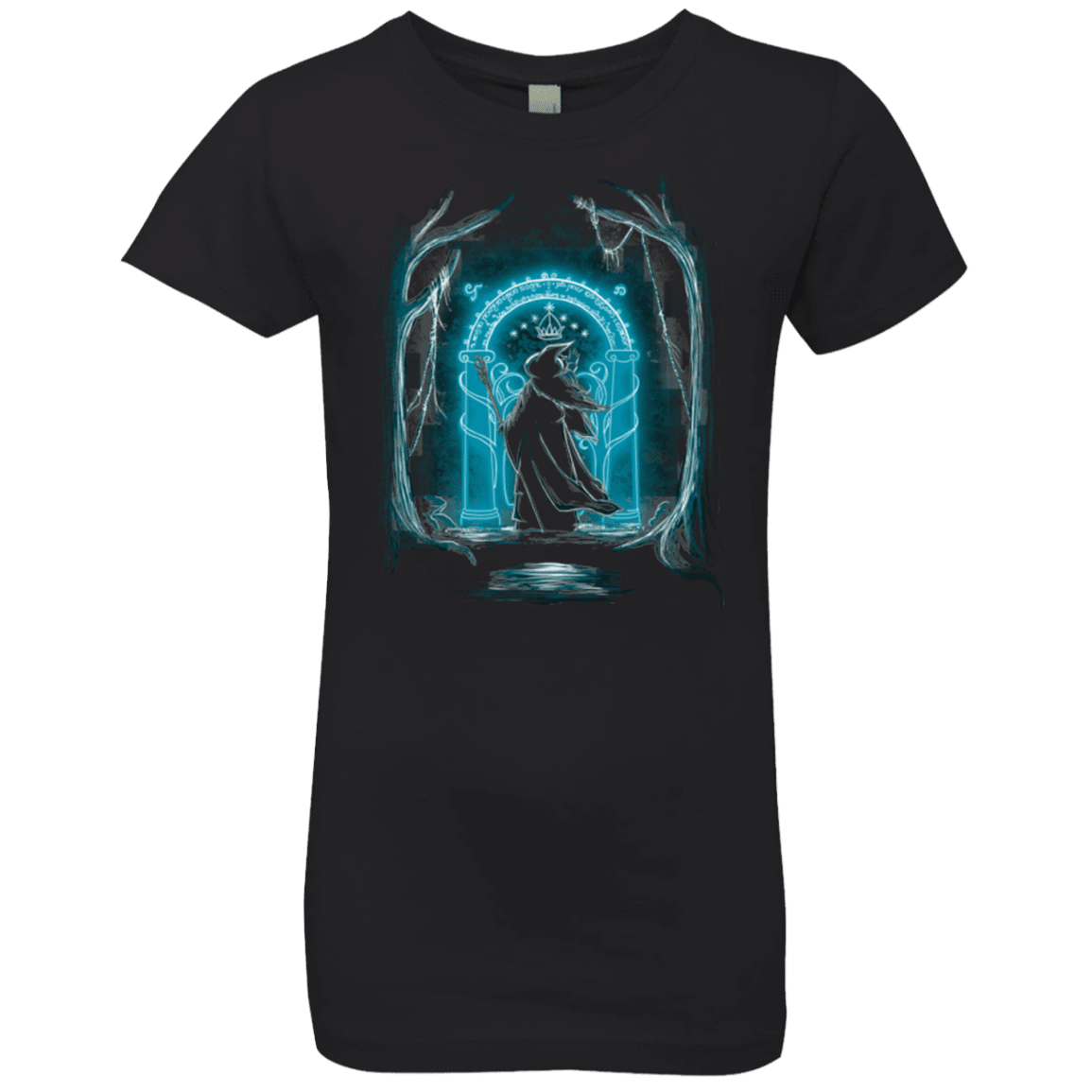 T-Shirts Black / YXS Speak Friend and Enter Girls Premium T-Shirt