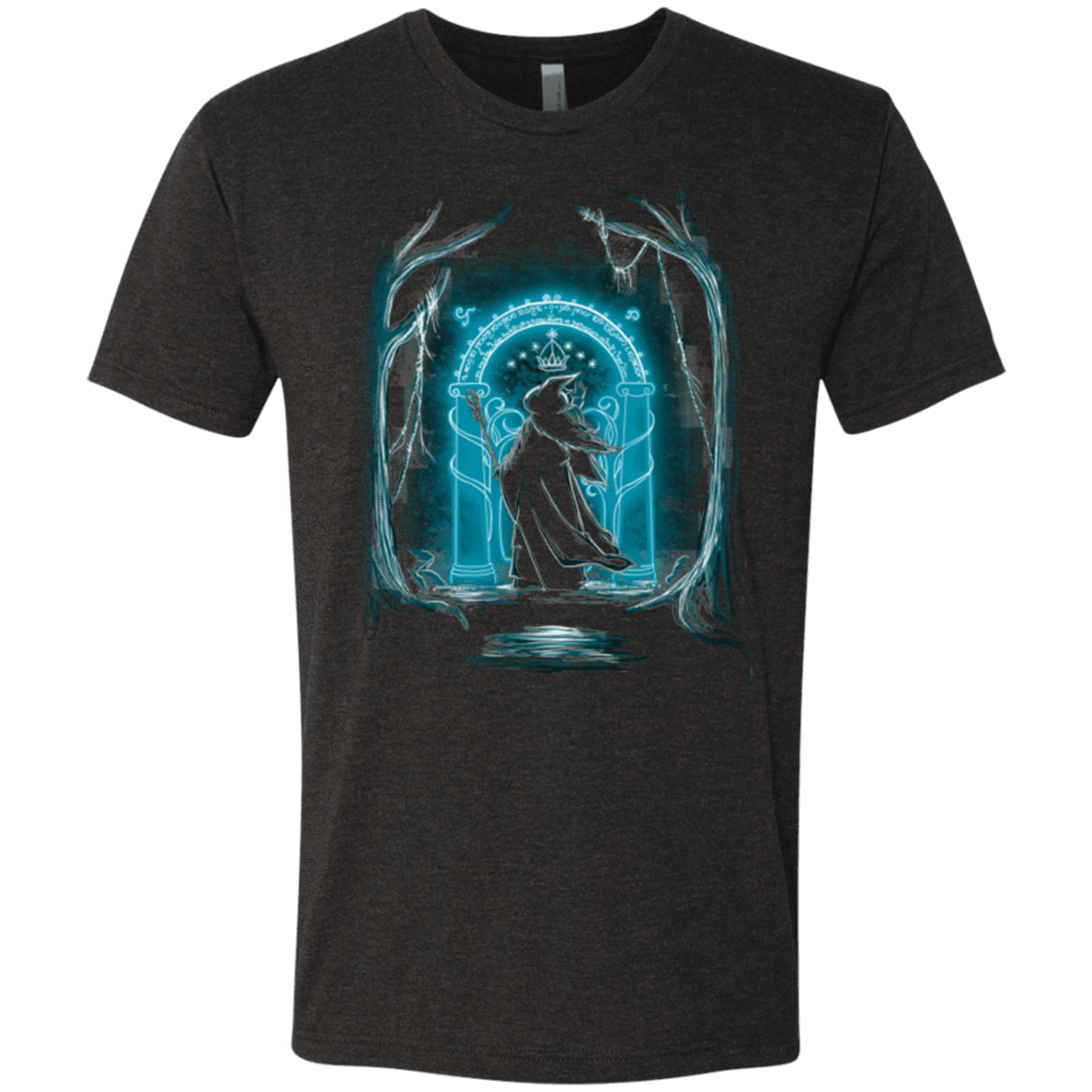 T-Shirts Vintage Black / Small Speak Friend and Enter Men's Triblend T-Shirt