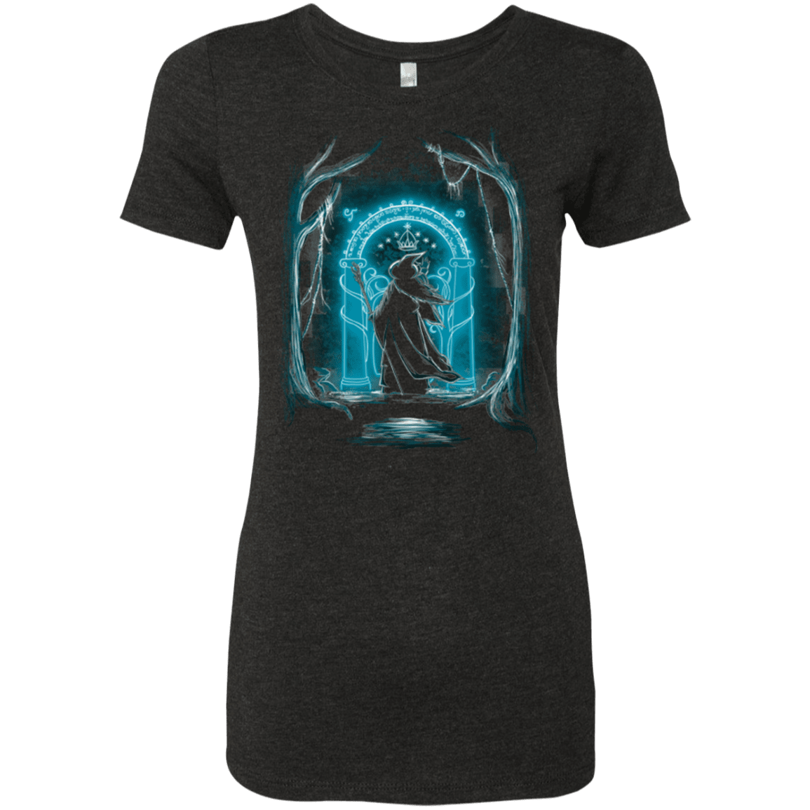 T-Shirts Vintage Black / Small Speak Friend and Enter Women's Triblend T-Shirt