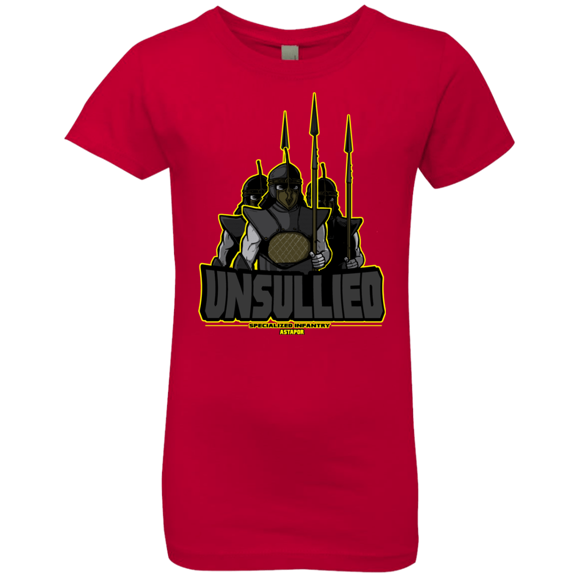 T-Shirts Red / YXS Specialized Infantry Girls Premium T-Shirt