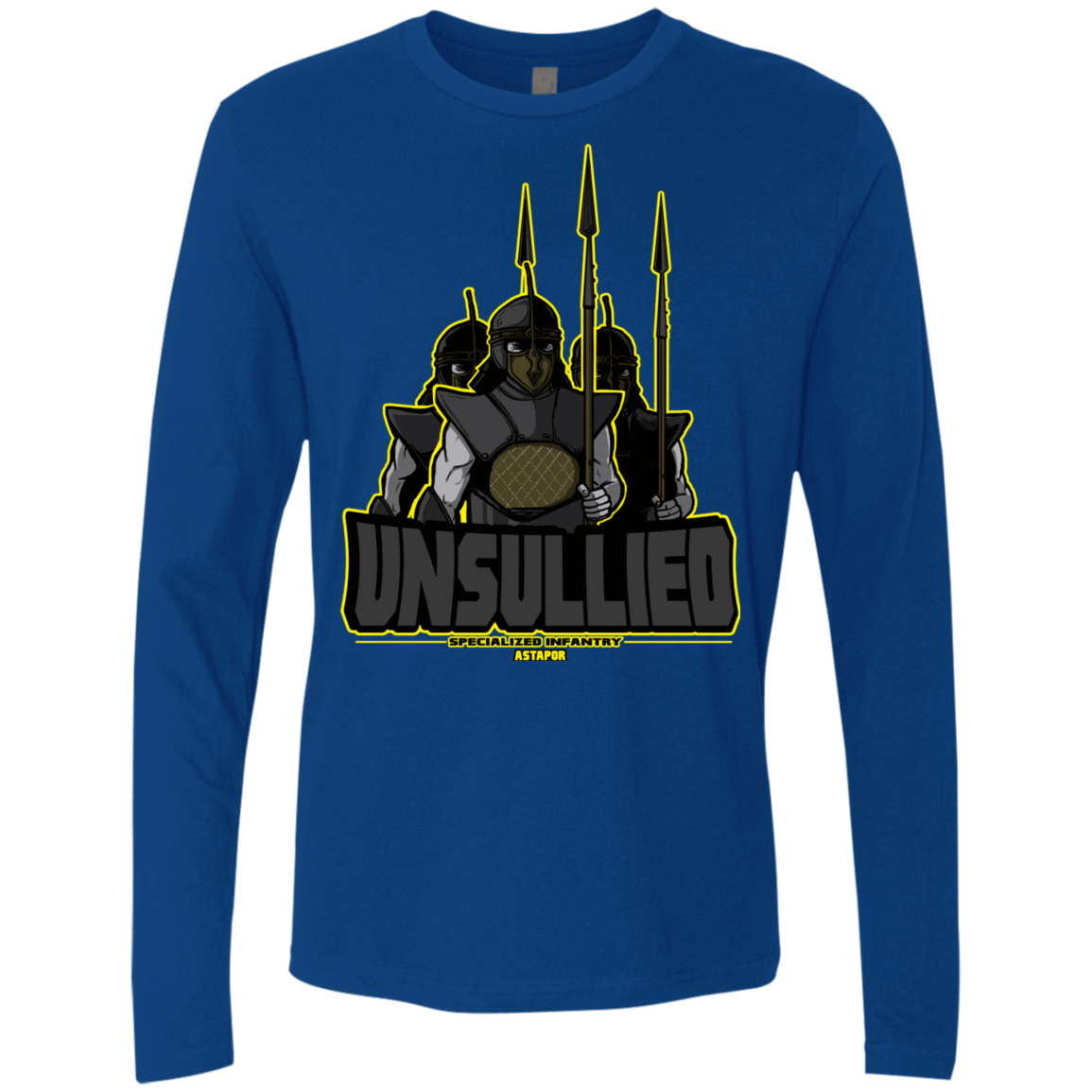 T-Shirts Royal / S Specialized Infantry Men's Premium Long Sleeve