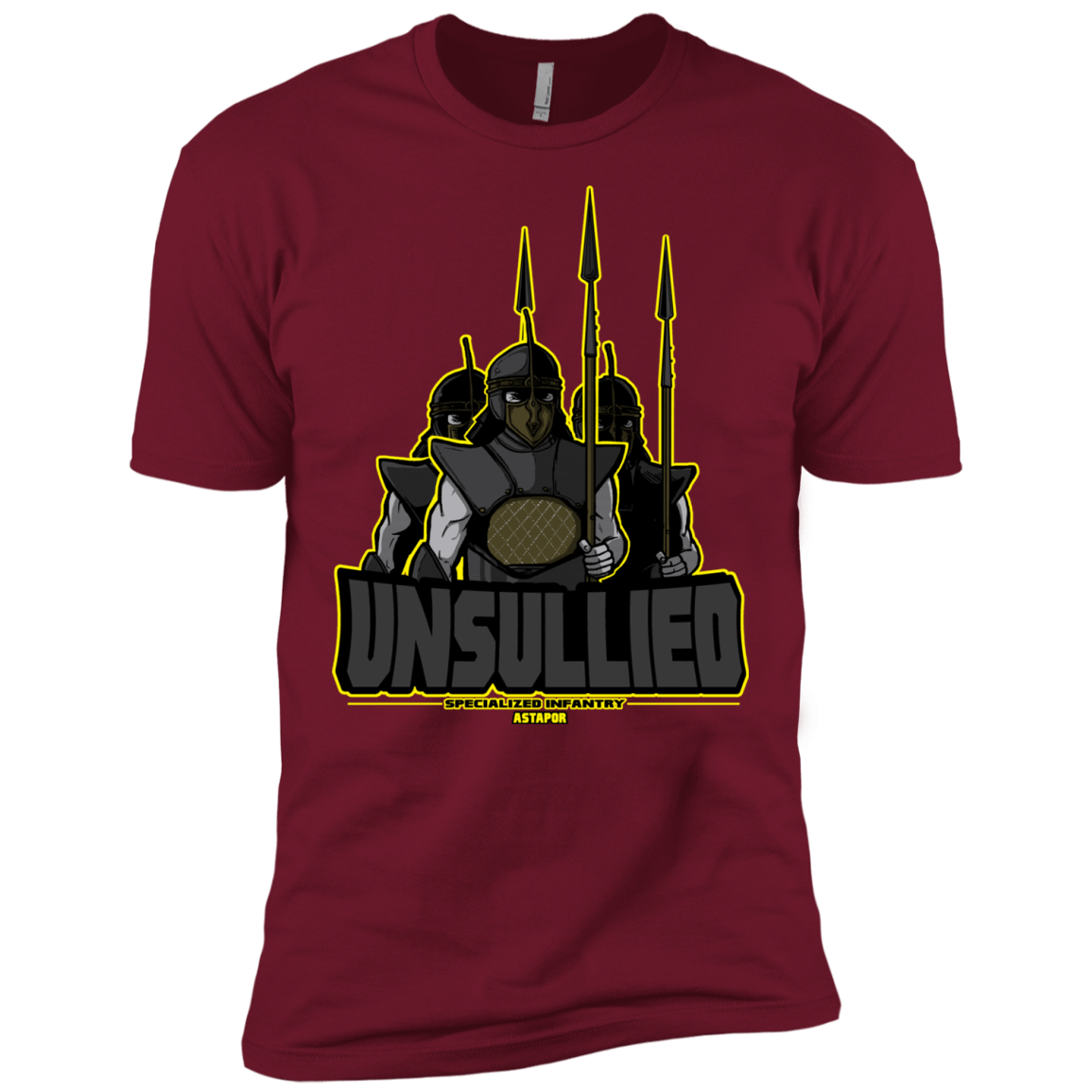 T-Shirts Cardinal / X-Small Specialized Infantry Men's Premium T-Shirt