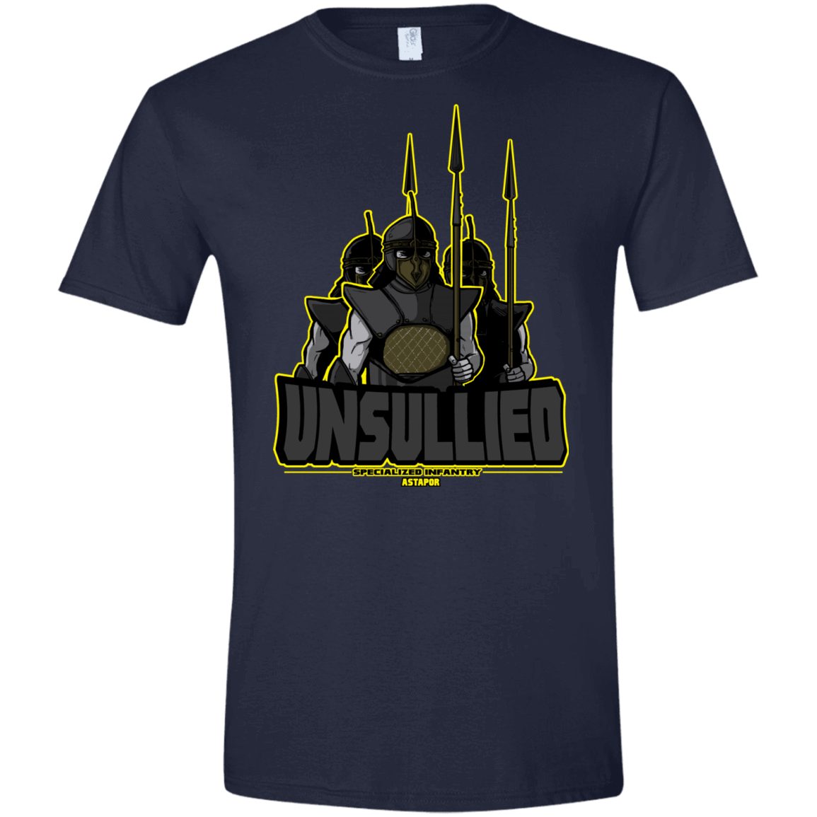 T-Shirts Navy / X-Small Specialized Infantry Men's Semi-Fitted Softstyle