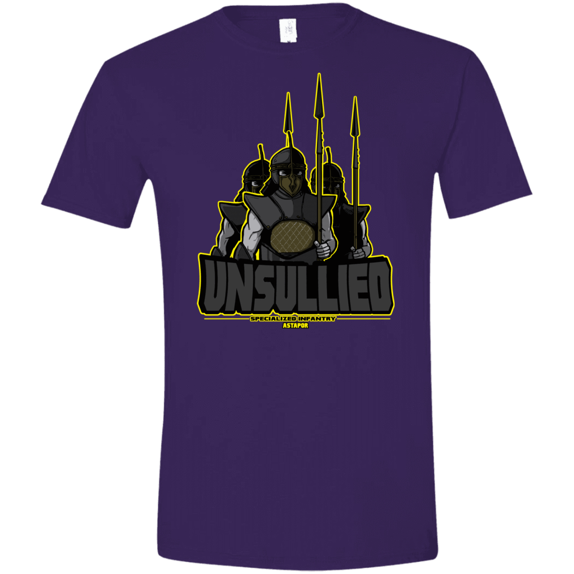 T-Shirts Purple / S Specialized Infantry Men's Semi-Fitted Softstyle