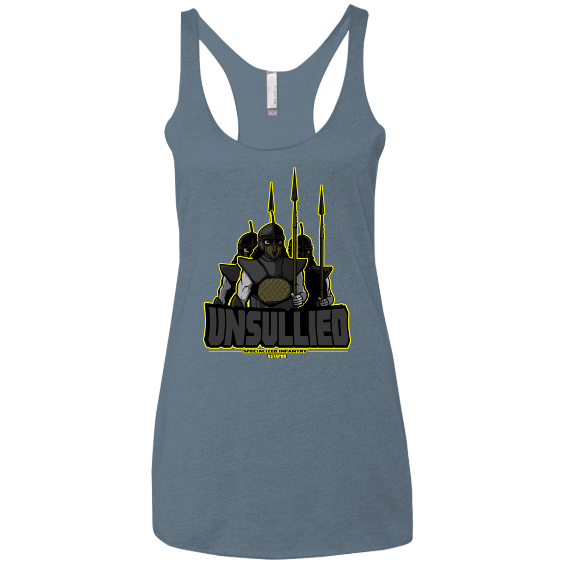 T-Shirts Indigo / X-Small Specialized Infantry Women's Triblend Racerback Tank