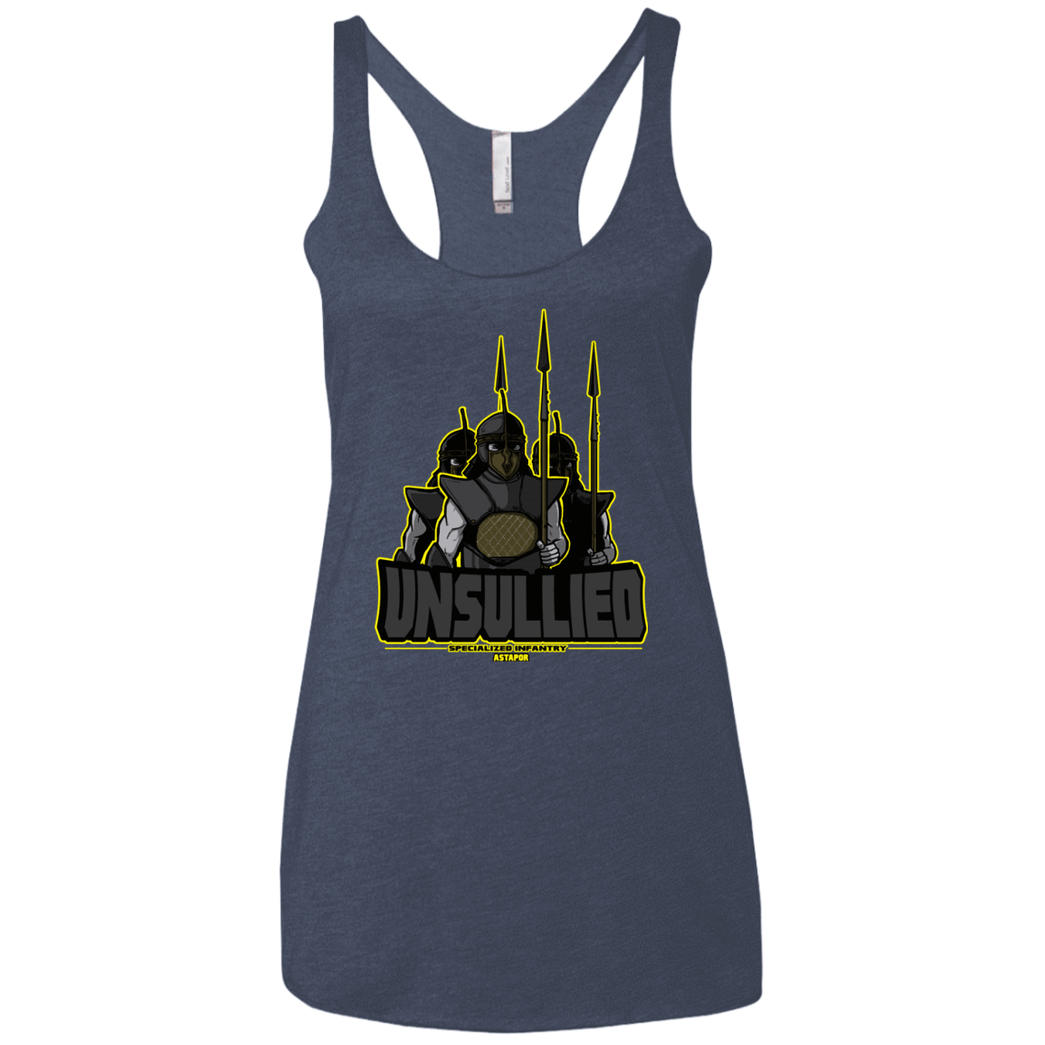 T-Shirts Vintage Navy / X-Small Specialized Infantry Women's Triblend Racerback Tank