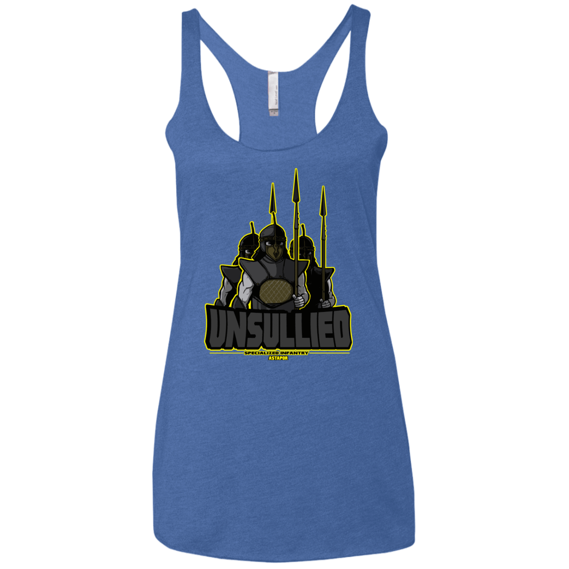 T-Shirts Vintage Royal / X-Small Specialized Infantry Women's Triblend Racerback Tank
