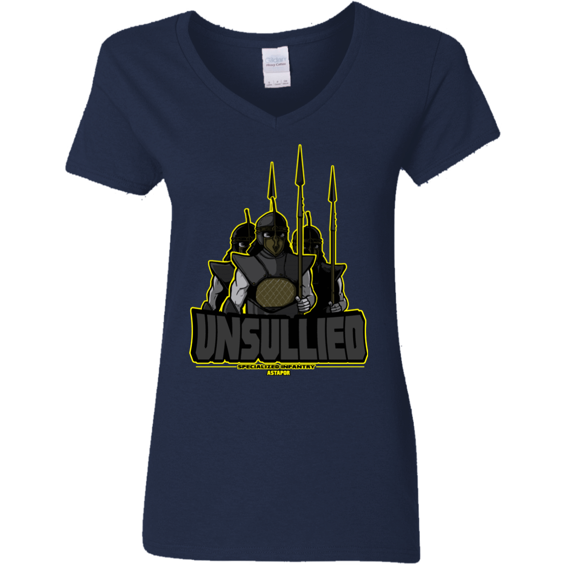 T-Shirts Navy / S Specialized Infantry Women's V-Neck T-Shirt