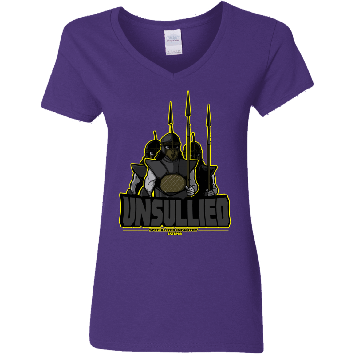 T-Shirts Purple / S Specialized Infantry Women's V-Neck T-Shirt
