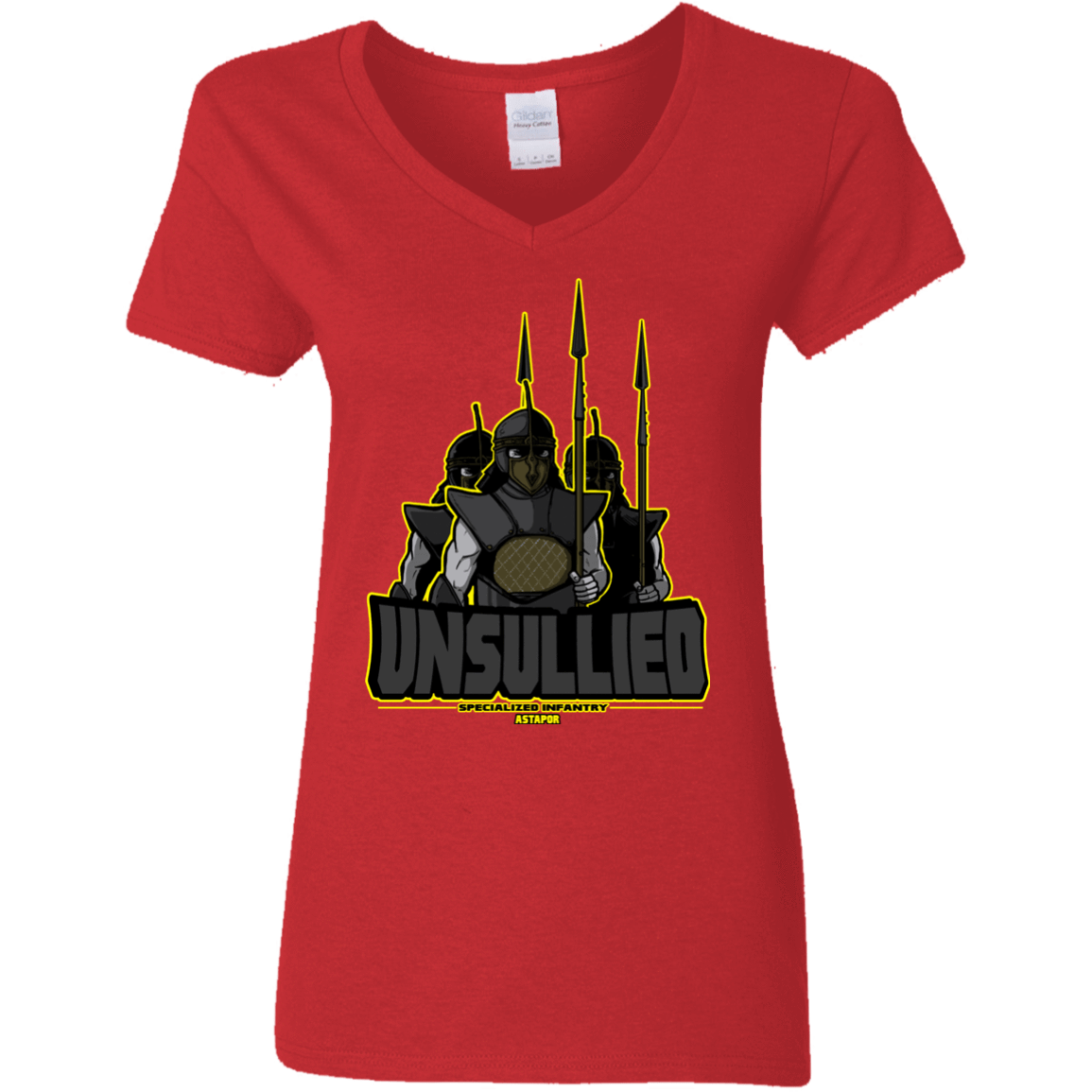 T-Shirts Red / S Specialized Infantry Women's V-Neck T-Shirt