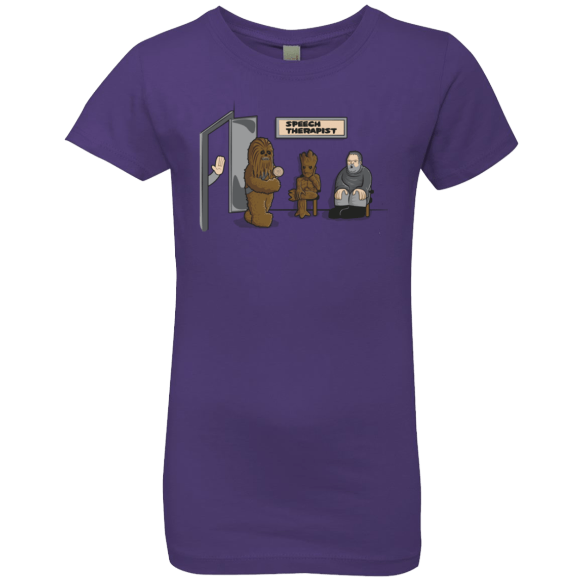 T-Shirts Purple Rush / YXS Speech Therapist Girls Premium T-Shirt