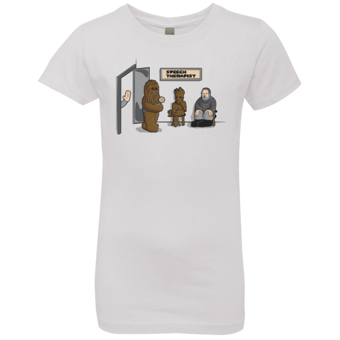 T-Shirts White / YXS Speech Therapist Girls Premium T-Shirt