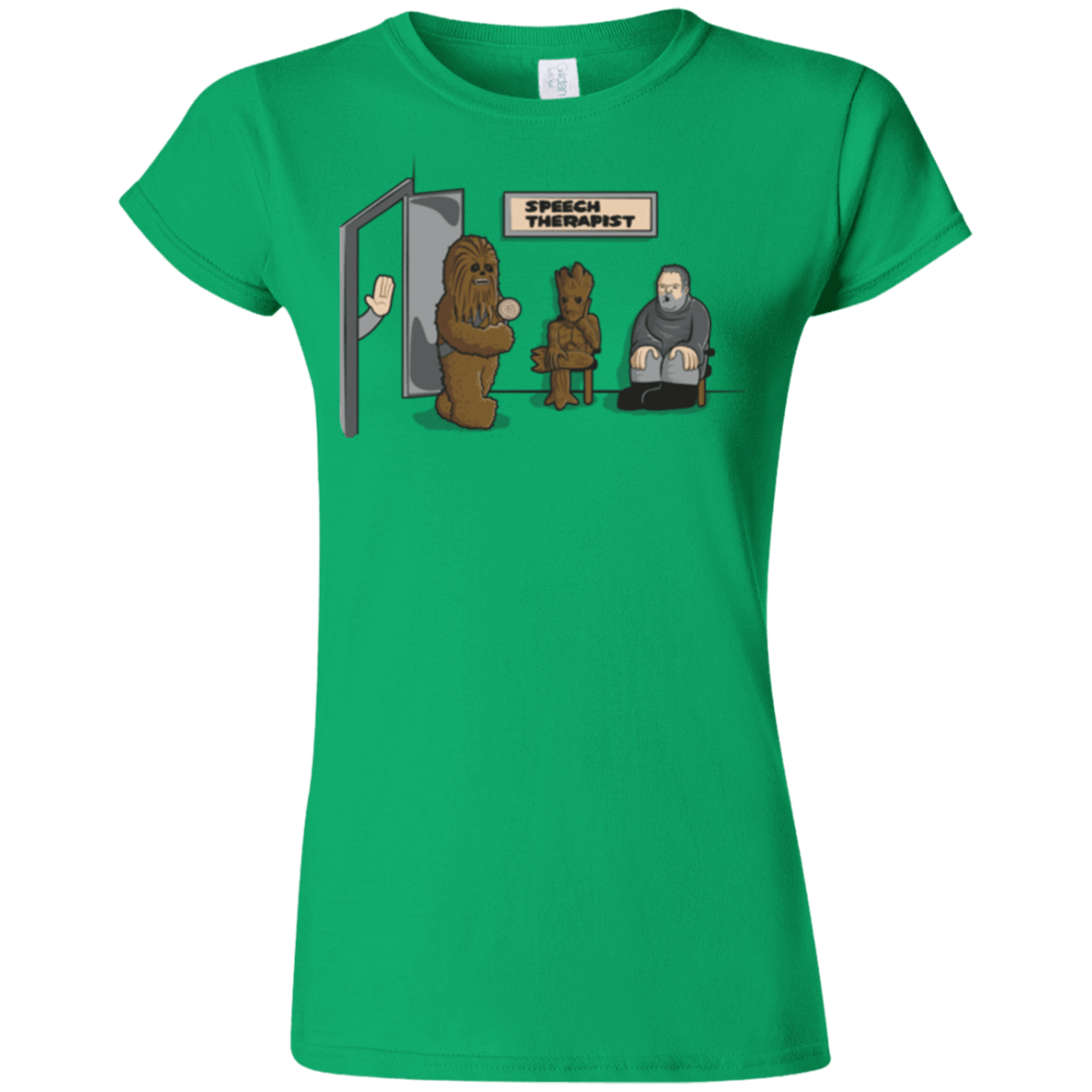 T-Shirts Irish Green / S Speech Therapist Junior Slimmer-Fit T-Shirt