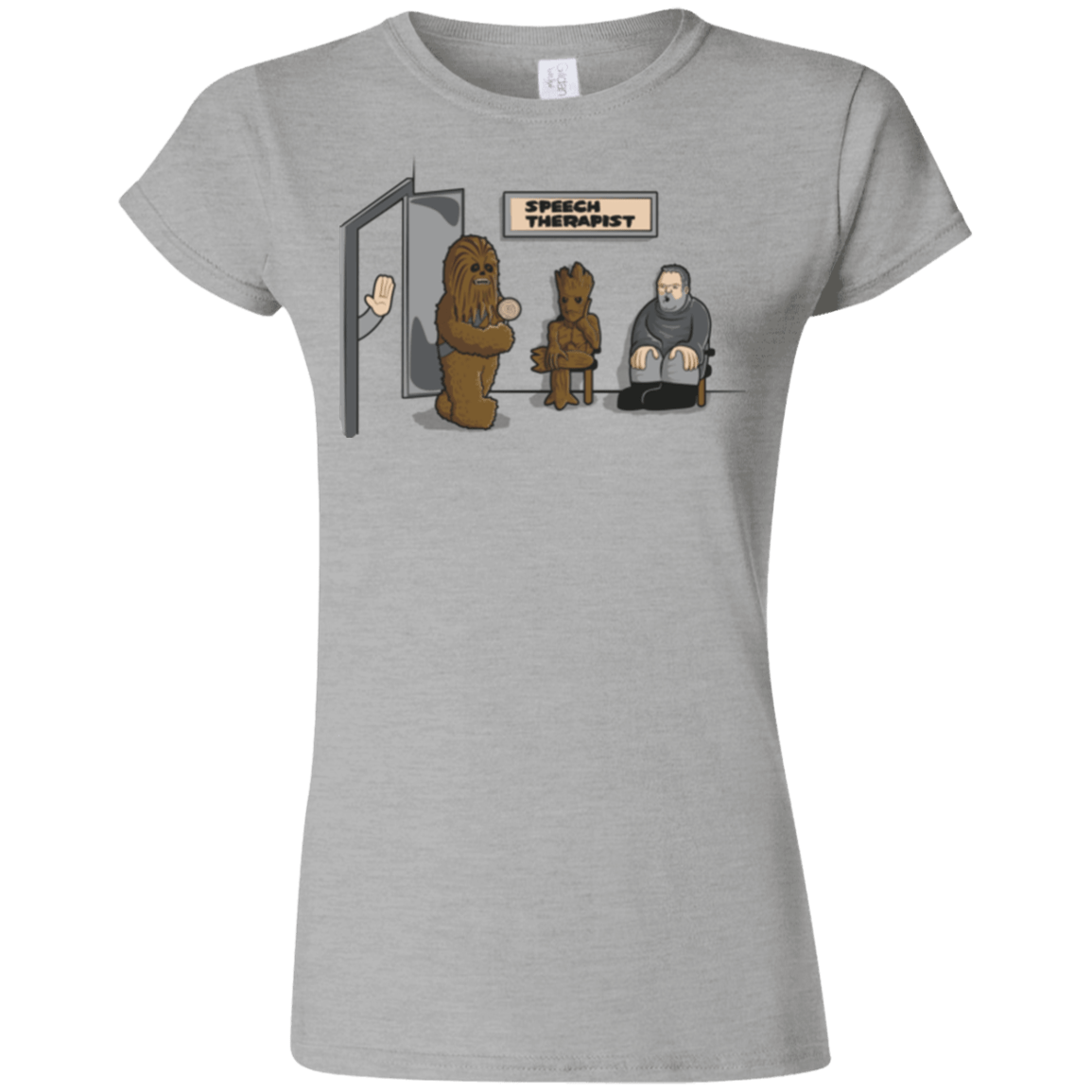 T-Shirts Sport Grey / S Speech Therapist Junior Slimmer-Fit T-Shirt