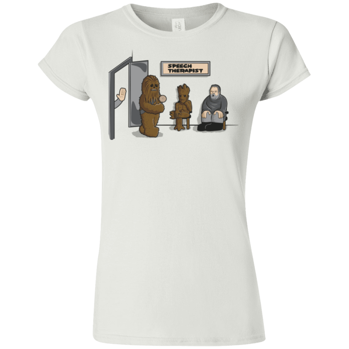 T-Shirts White / S Speech Therapist Junior Slimmer-Fit T-Shirt