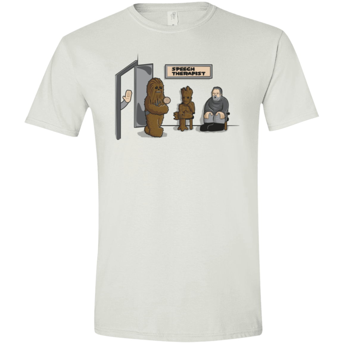 T-Shirts White / X-Small Speech Therapist Men's Semi-Fitted Softstyle