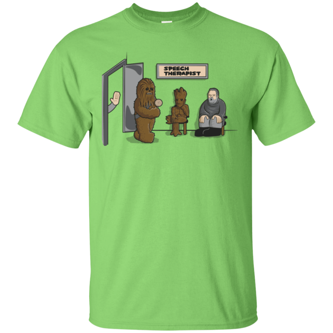 T-Shirts Lime / S Speech Therapist T-Shirt