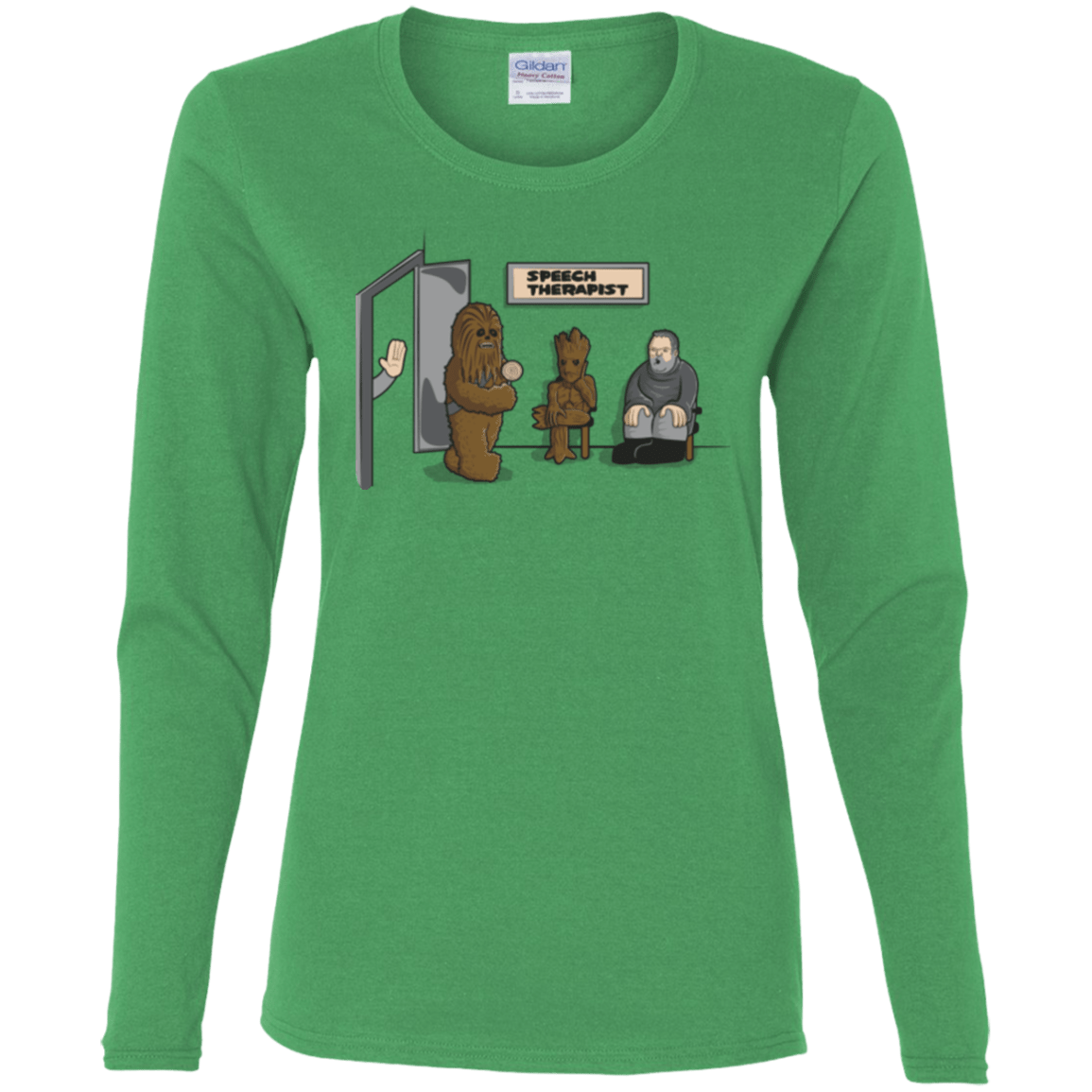 T-Shirts Irish Green / S Speech Therapist Women's Long Sleeve T-Shirt