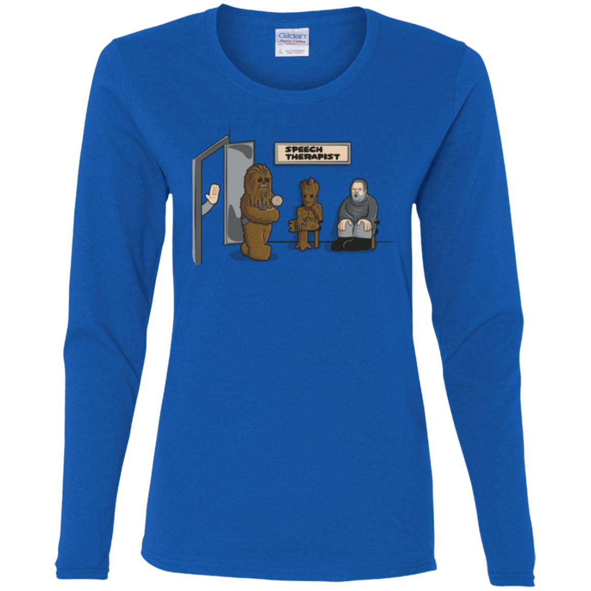 T-Shirts Royal / S Speech Therapist Women's Long Sleeve T-Shirt