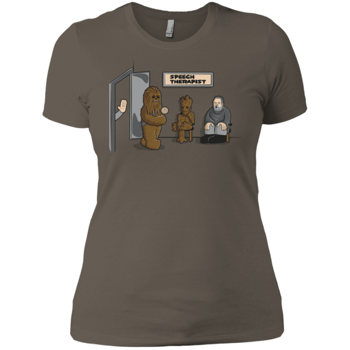 T-Shirts Warm Grey / X-Small Speech Therapist Women's Premium T-Shirt