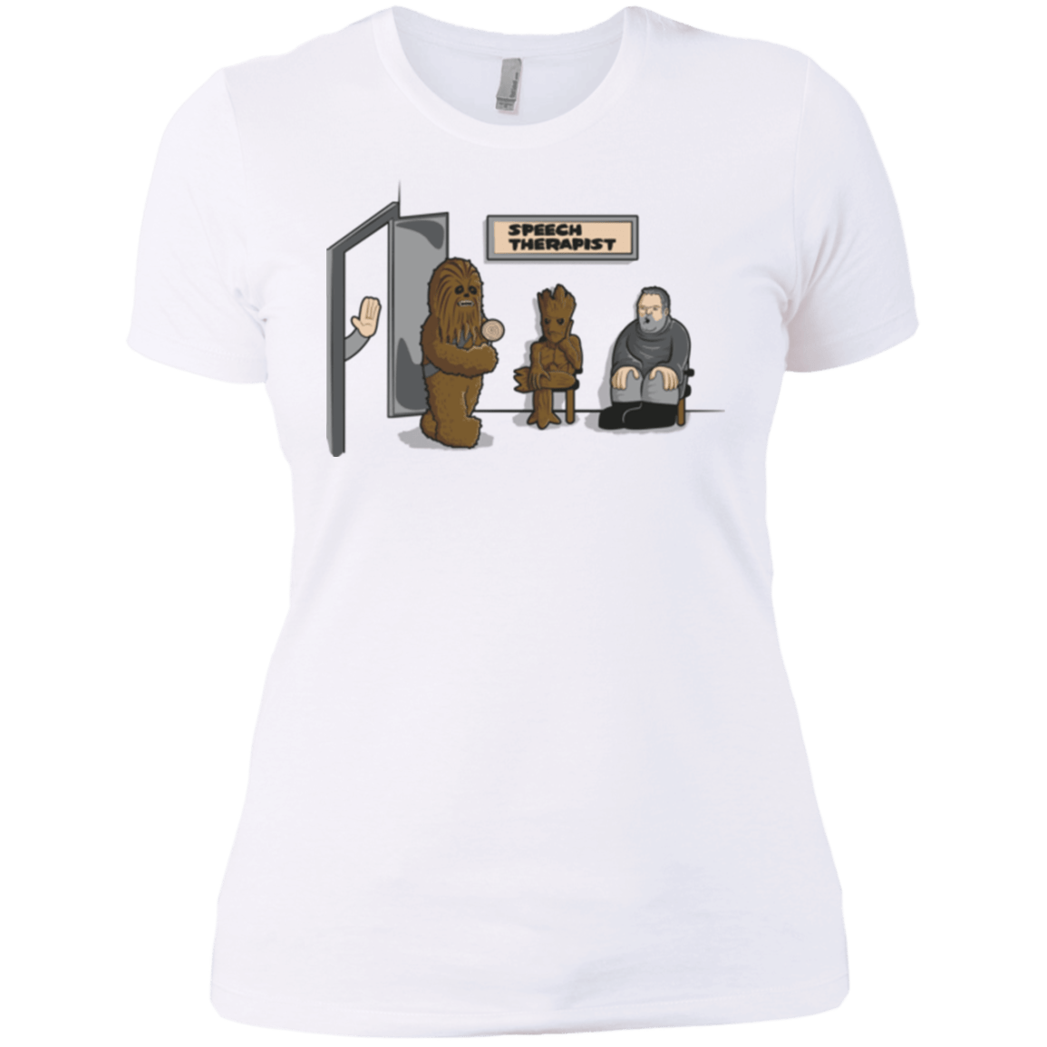 T-Shirts White / X-Small Speech Therapist Women's Premium T-Shirt