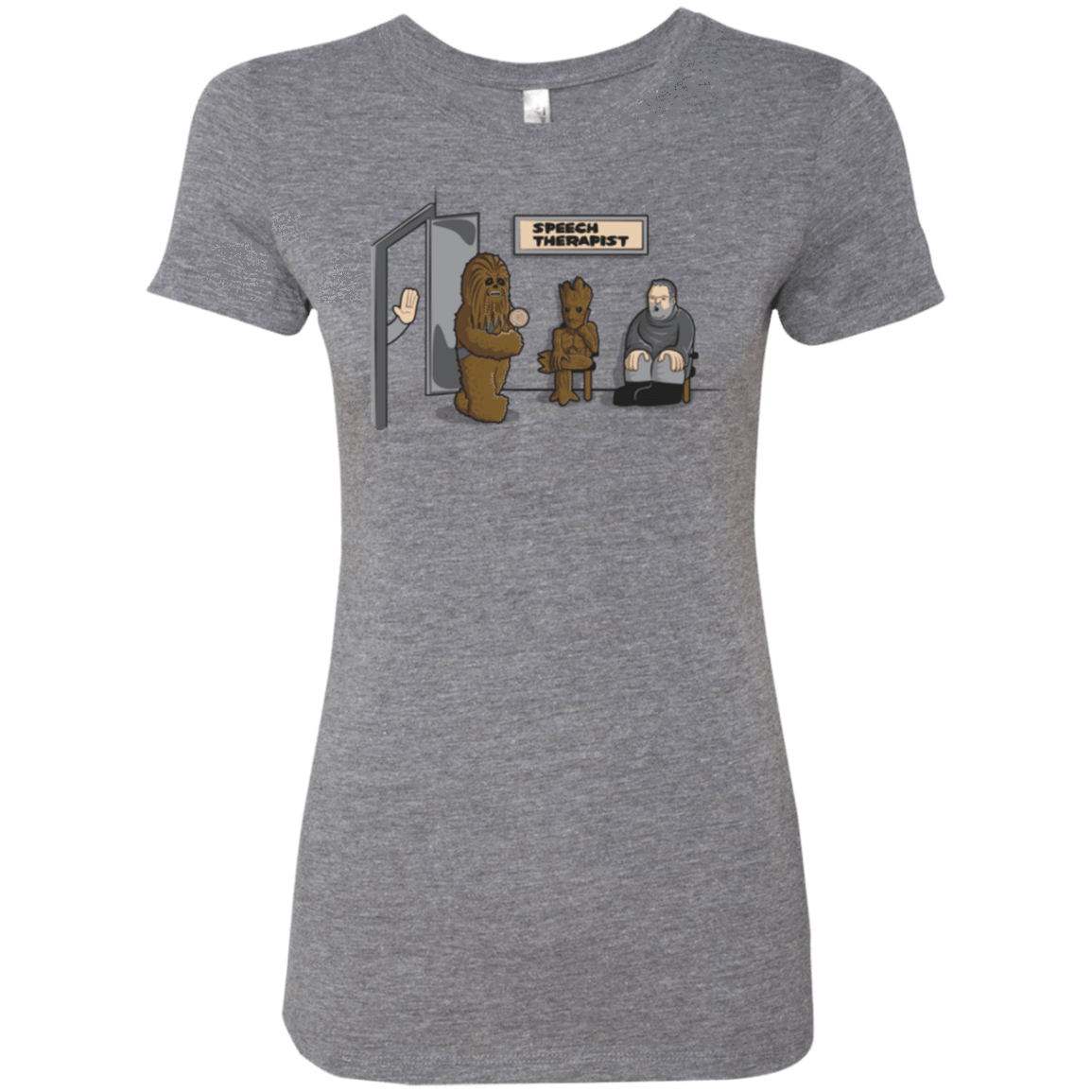 T-Shirts Premium Heather / S Speech Therapist Women's Triblend T-Shirt