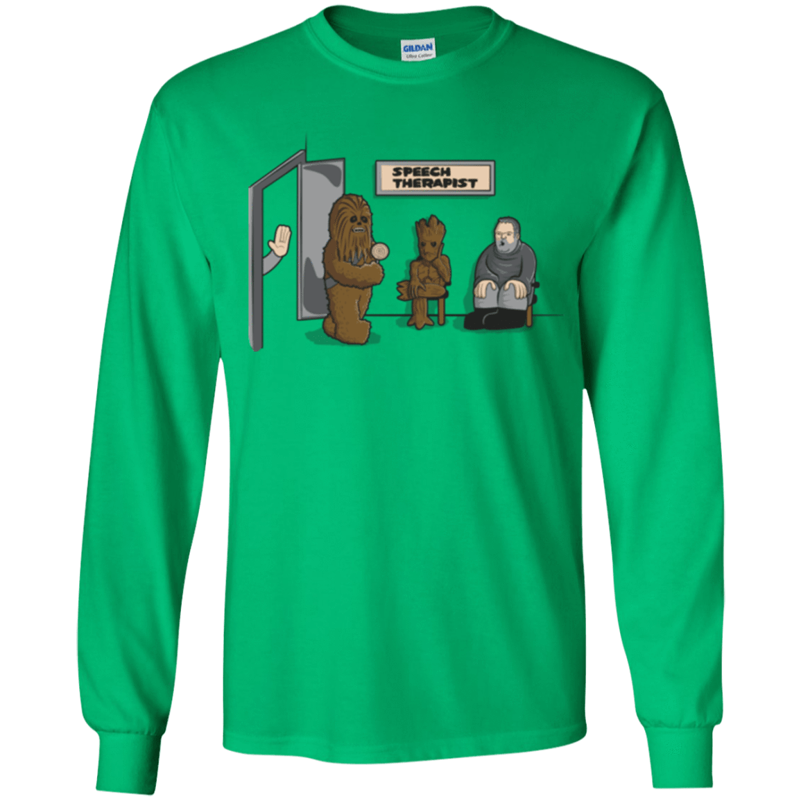T-Shirts Irish Green / YS Speech Therapist Youth Long Sleeve T-Shirt