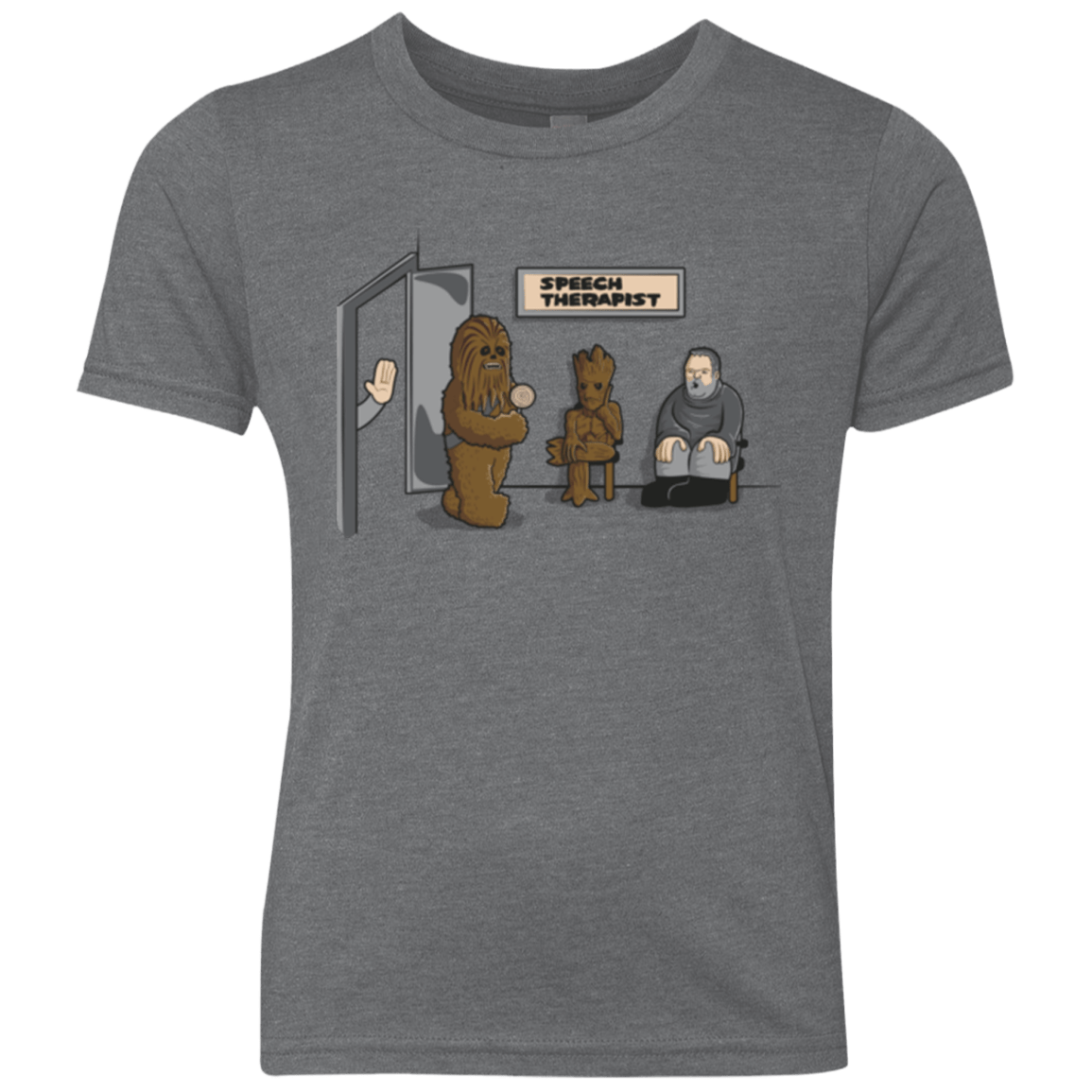 T-Shirts Premium Heather / YXS Speech Therapist Youth Triblend T-Shirt